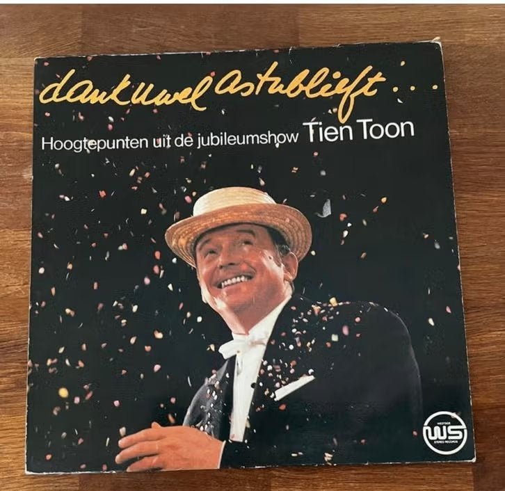 2. LP Toon Hermans – Dank U Wel Alstublieft, Cd's en Dvd's, Vinyl | Nederlandstalig, Zo goed als nieuw, Overige genres, 12 inch