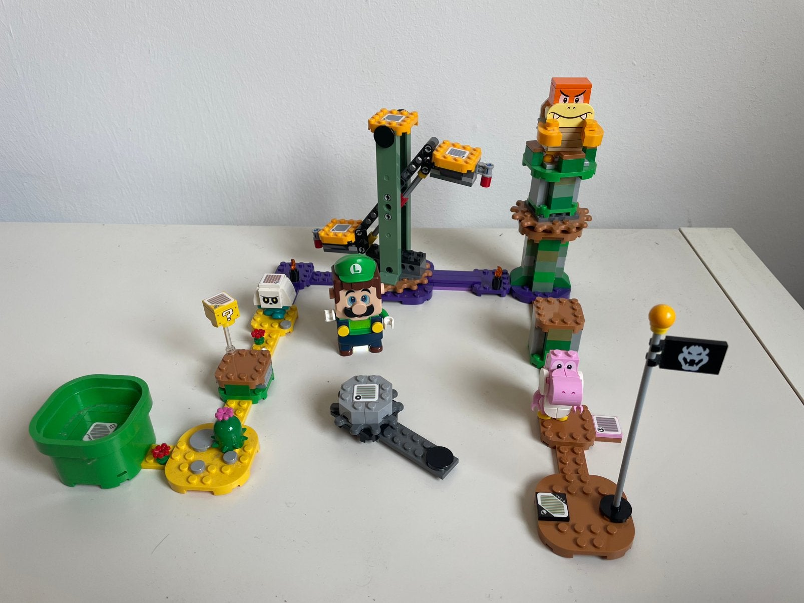 Lego Super Mario Luigi Starter course set 71387, Overige thema's, Lego, Ophalen of Verzenden, Zo goed als nieuw