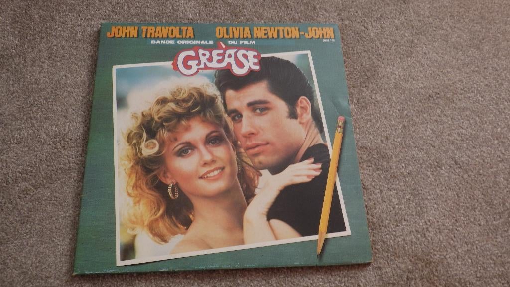 LP Grease, Ophalen of Verzenden, Gebruikt, 12 inch