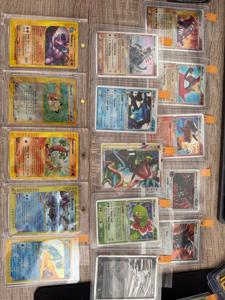 Oude Pokémon kaarten - los of als bundel, Ophalen of Verzenden, Zo goed als nieuw, Meerdere kaarten, Foil