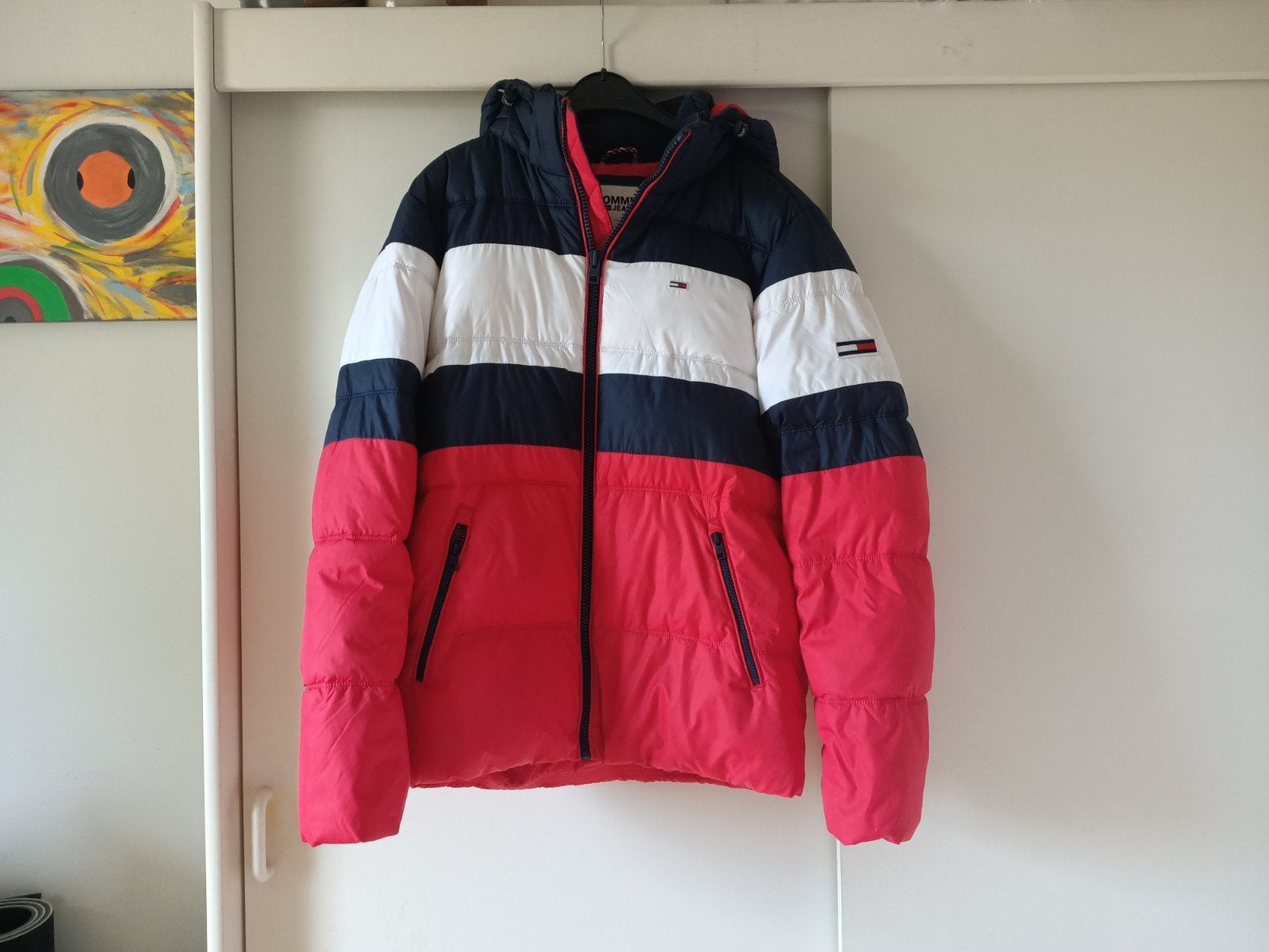 Tommy Hilfiger ski-jas / winterjas - Maat L kijken !!- Nieuw, Maat 52/54 (L), Meerkleurig, Tommy Hilfiger, Nieuw