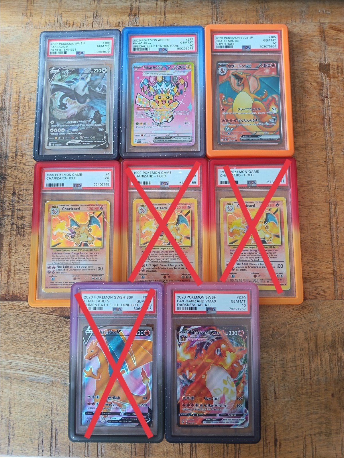 Pokémon Kaarten Collectie! (PSA Graded), Ophalen of Verzenden, Zo goed als nieuw, Meerdere kaarten, Foil