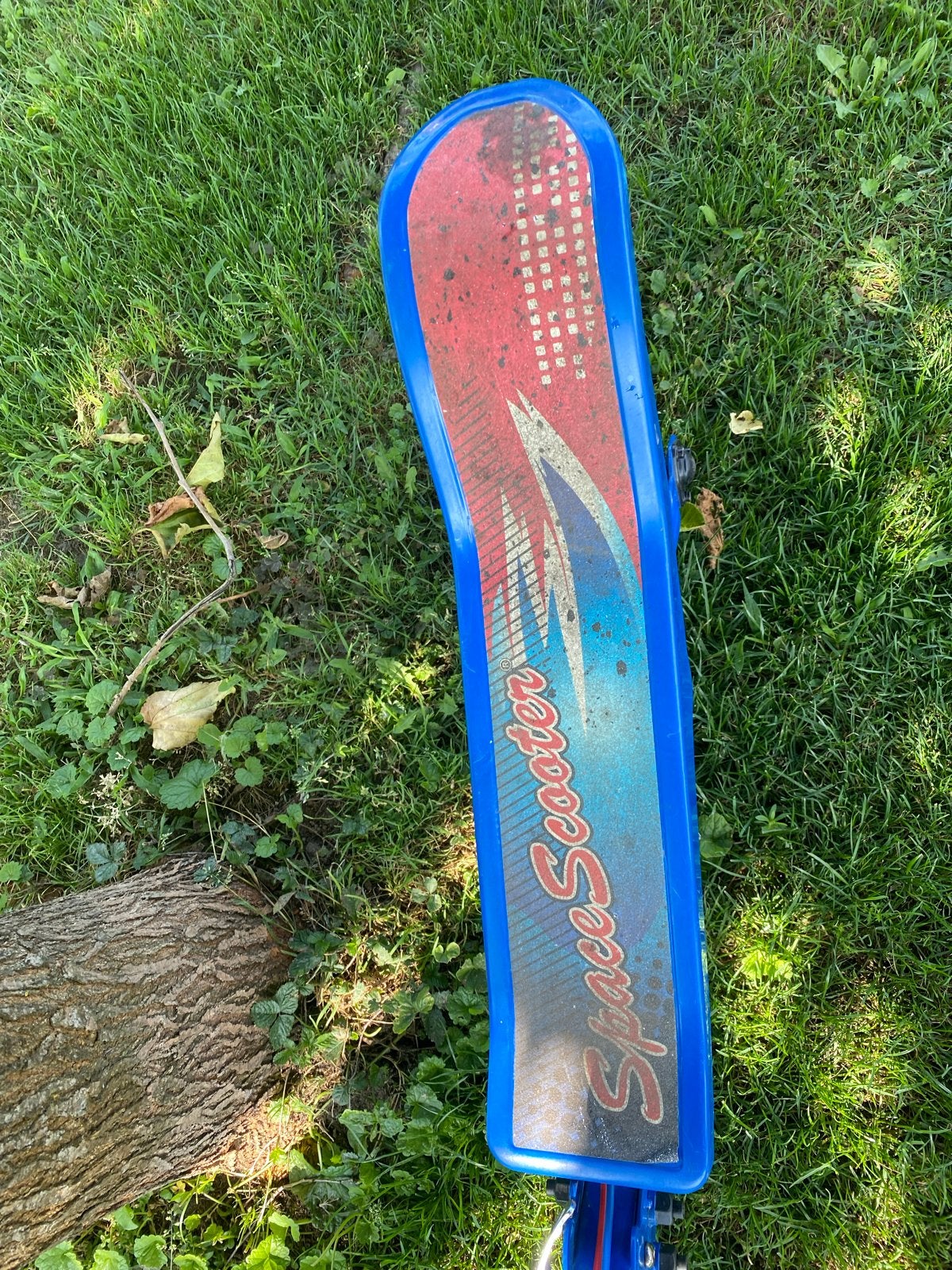 Space Scooter Blauw goede staat, Ophalen, Gebruikt, Gewone step