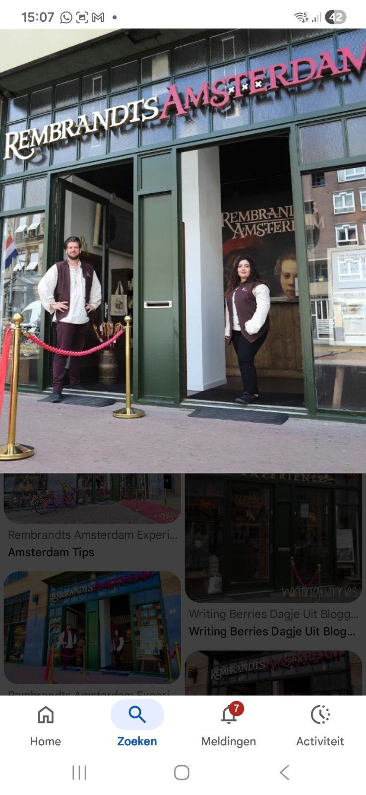 Rembrandt experience Amsterdam 2 tickets, Tickets en Kaartjes, Twee personen, Juni