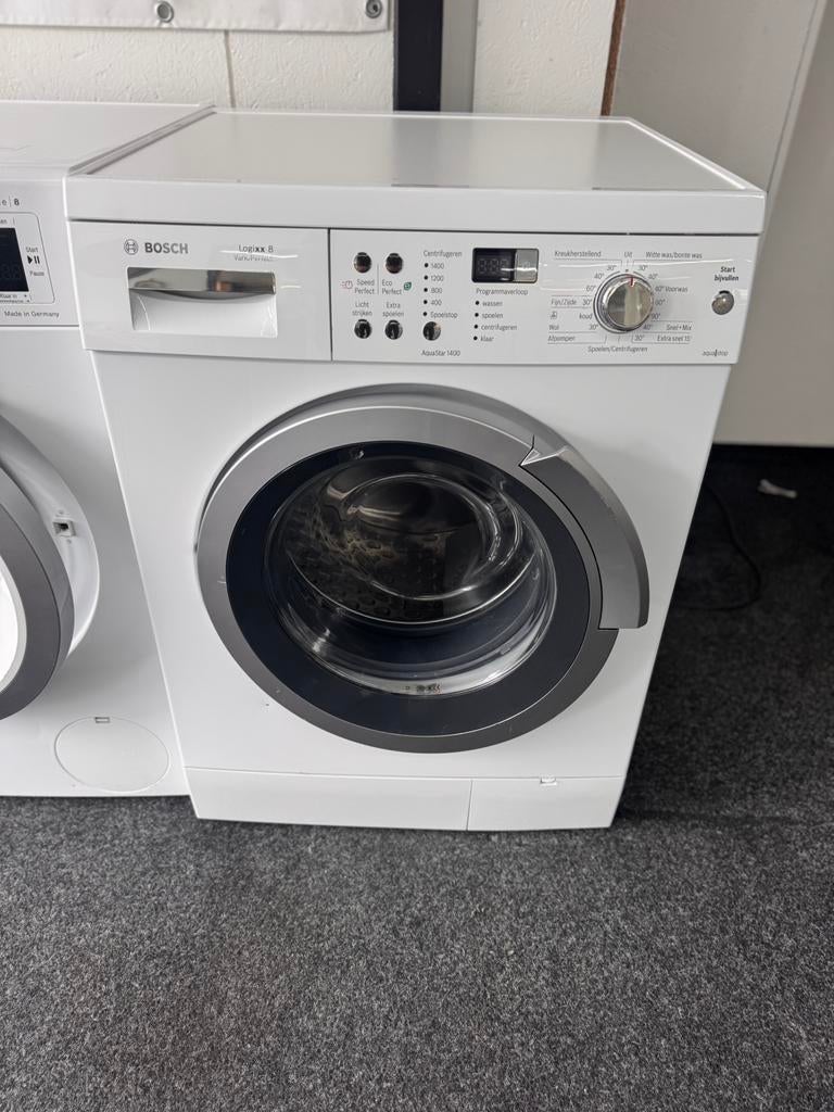 BOSCH 1400 SERIE LOGIXX VARIO 8 KG met 2 jaar garantie, N, N, Refurbished, Ophalen of Verzenden