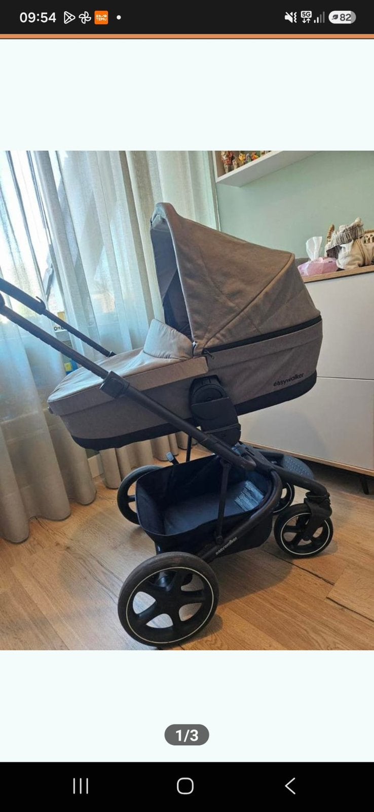 Kinderwagen easywaker harvey 3, Ophalen of Verzenden, Zo goed als nieuw, Overige merken