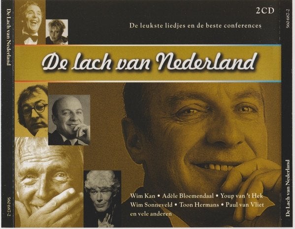Various ‎– De Lach Van Nederland 2x cd, Ophalen of Verzenden, Zo goed als nieuw, Levenslied of Smartlap