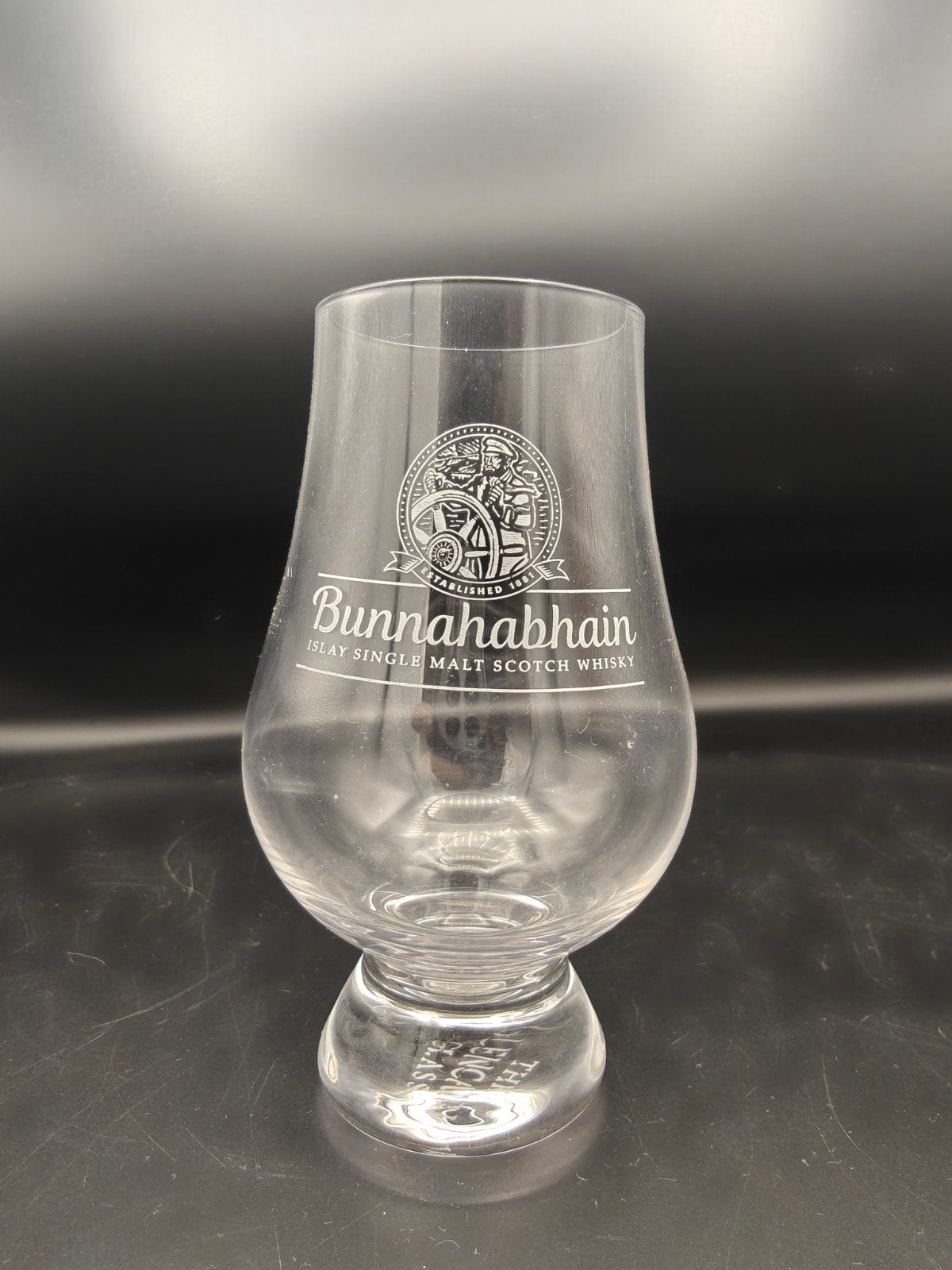 Bunnahabhain Glencairn whisky glas, Verzamelen, Ophalen of Verzenden, Zo goed als nieuw, Borrel- of Shotglas