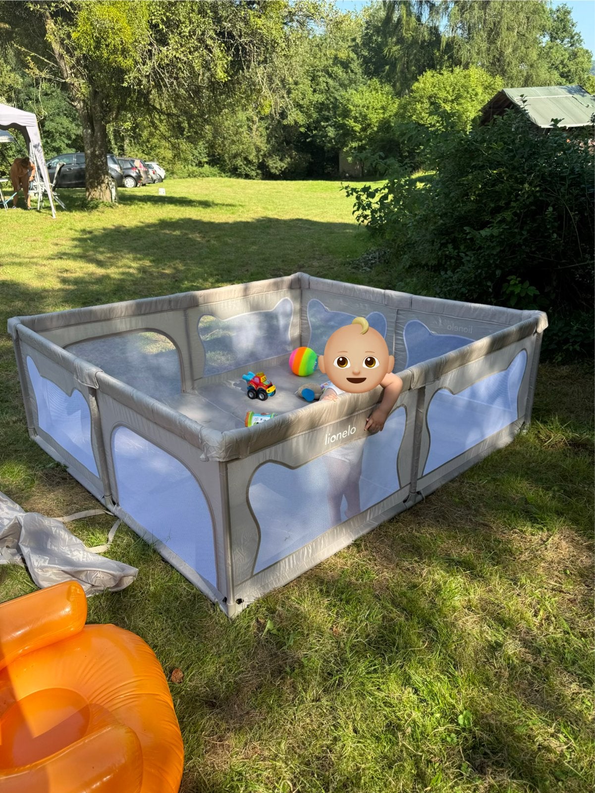 Lionelo Willow XL Box - Ideaal voor vakantie, Ophalen, Zo goed als nieuw, Rechthoekig