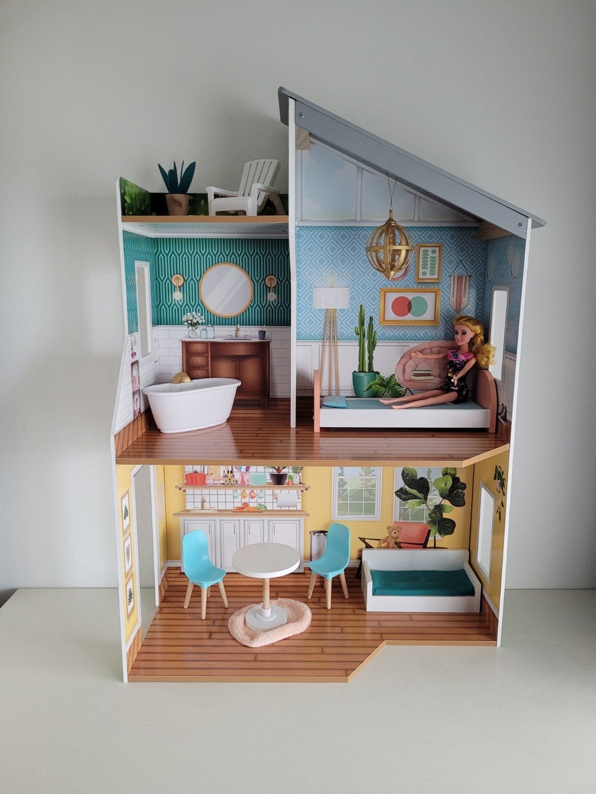 Poppenhuis, Kooi, Minder dan 75 cm, Zo goed als nieuw, Ophalen