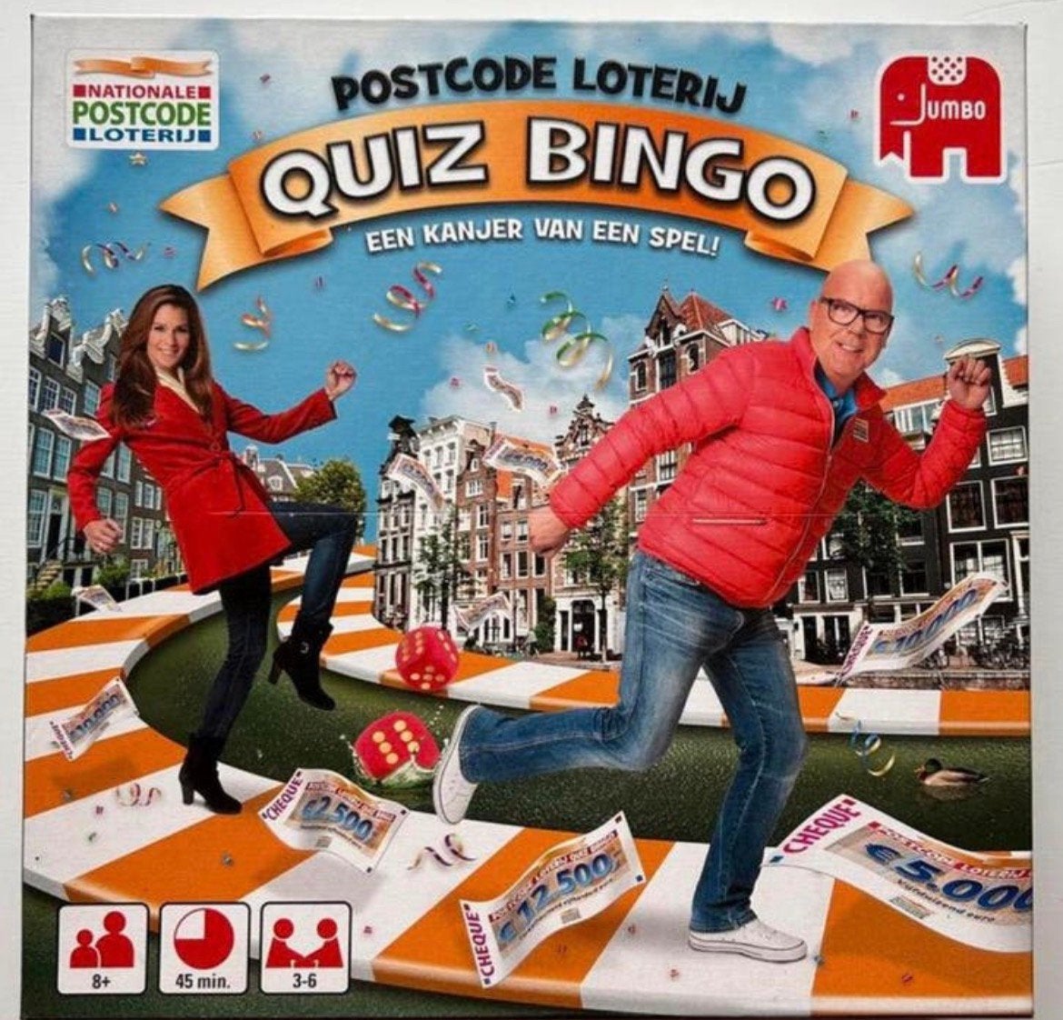 Postcode Loterij Quiz Bingo NIEUW, Vijf spelers of meer, Ophalen of Verzenden, Nieuw