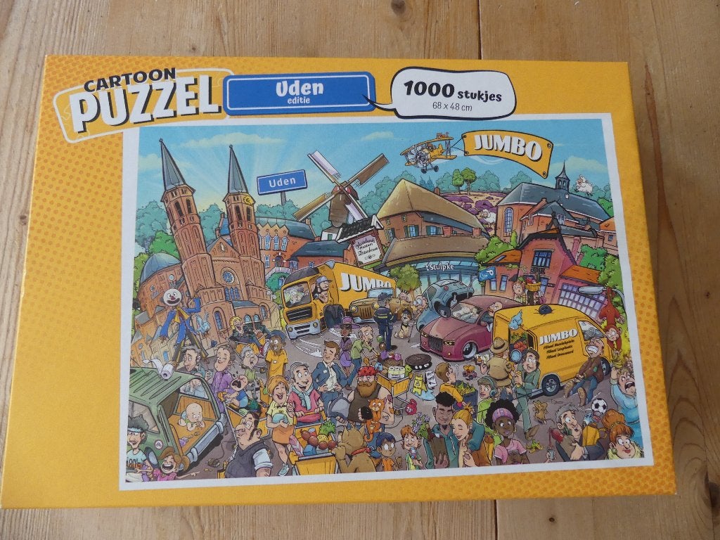 Puzzel / 1000 / Jumbo-editie / Uden / 2024 / Dick Heins, Ophalen of Verzenden, 500 t/m 1500 stukjes, Zo goed als nieuw