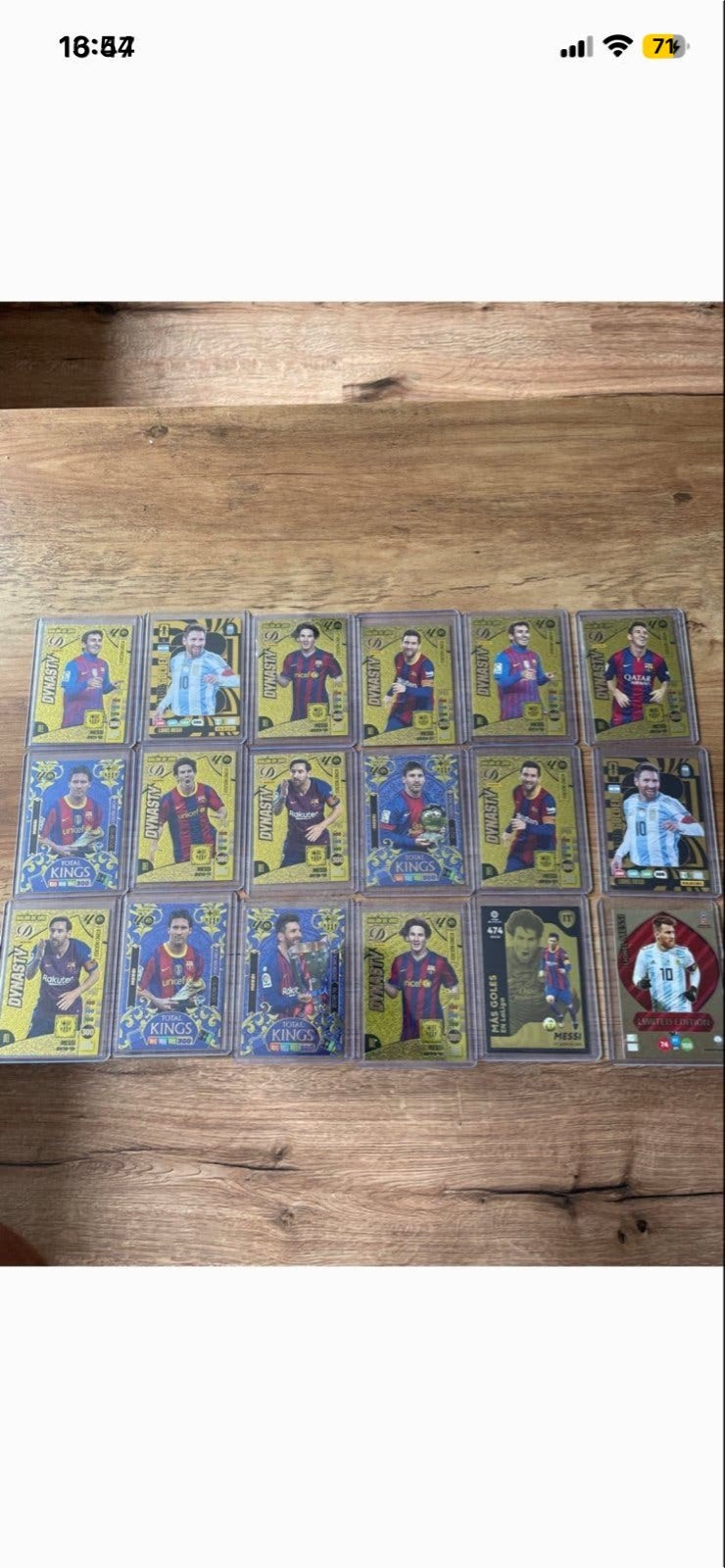 Lionel Messi Voetbal Spelerskaarten - Diverse Collectie, Ophalen of Verzenden, Zo goed als nieuw, Buitenlandse clubs, Spelerskaart