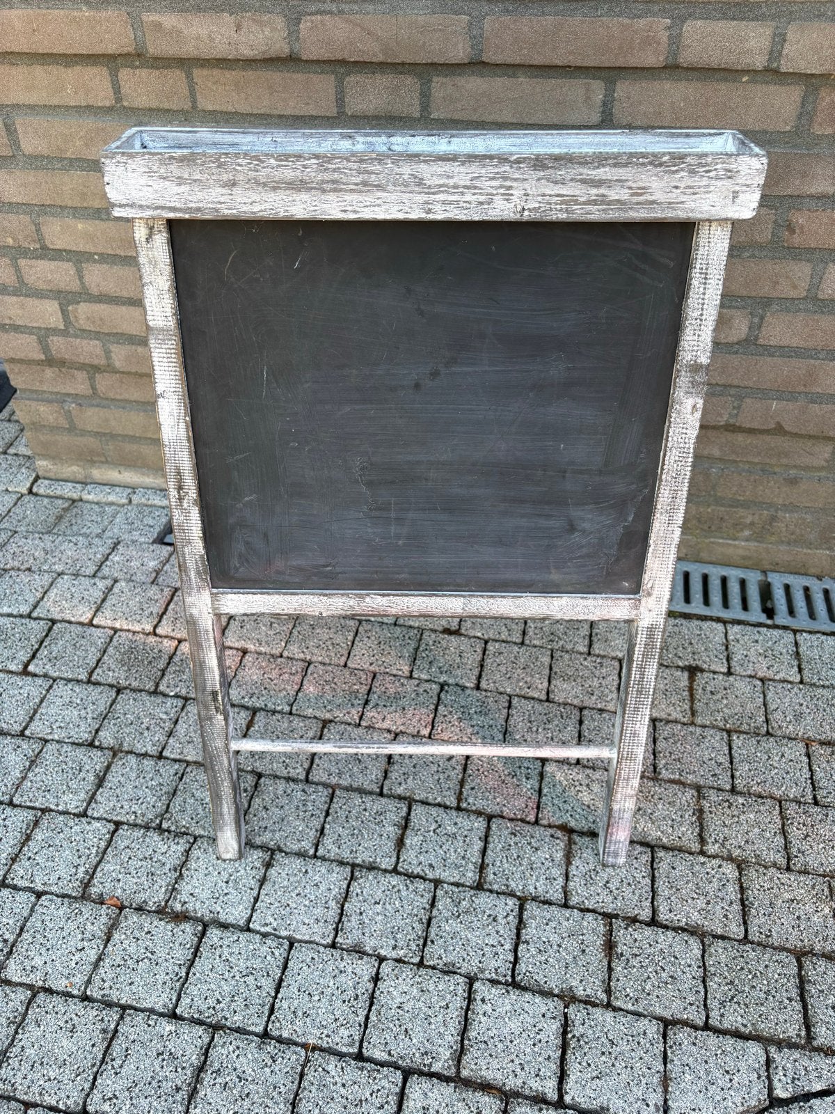 Schoolbord inklapbaar kan aan beide zijdes worden beschreven, Ophalen, Gebruikt, Krijtbord