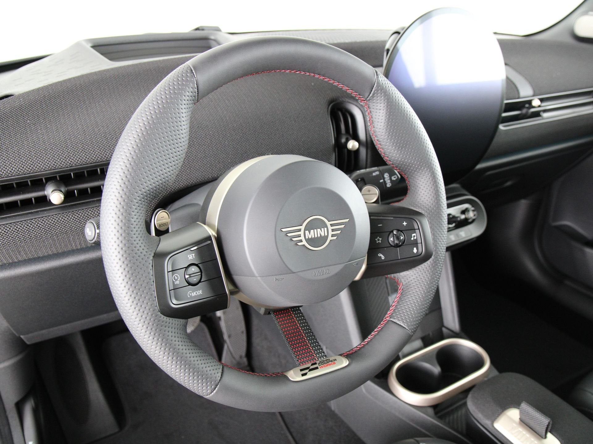 MINI Cooper S John Cooper Works Pakket XL PRIVATE LEASE EUR, Auto's, 1998 cc, Zwart, 4 cilinders, 4 stoelen