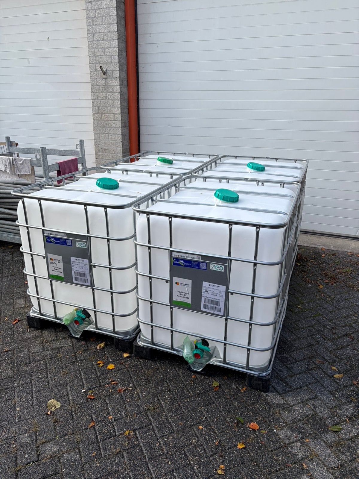 IBC voor regenwater opvang 1000 liter! Bespaar leidingwater, Ophalen, Kunststof, Met kraantje, 150 liter of meer
