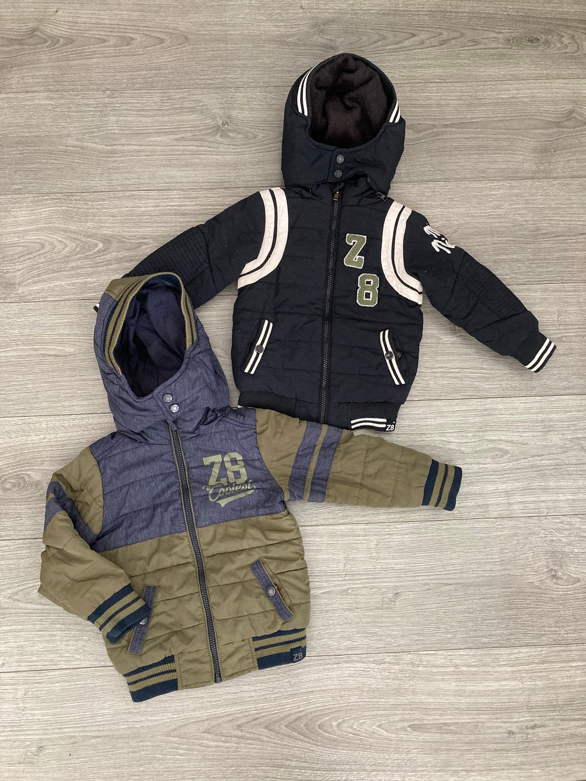 Twee stoere z8 winterjassen jongen maat 92/98, Ophalen of Verzenden, Gebruikt, Jongen, Jas