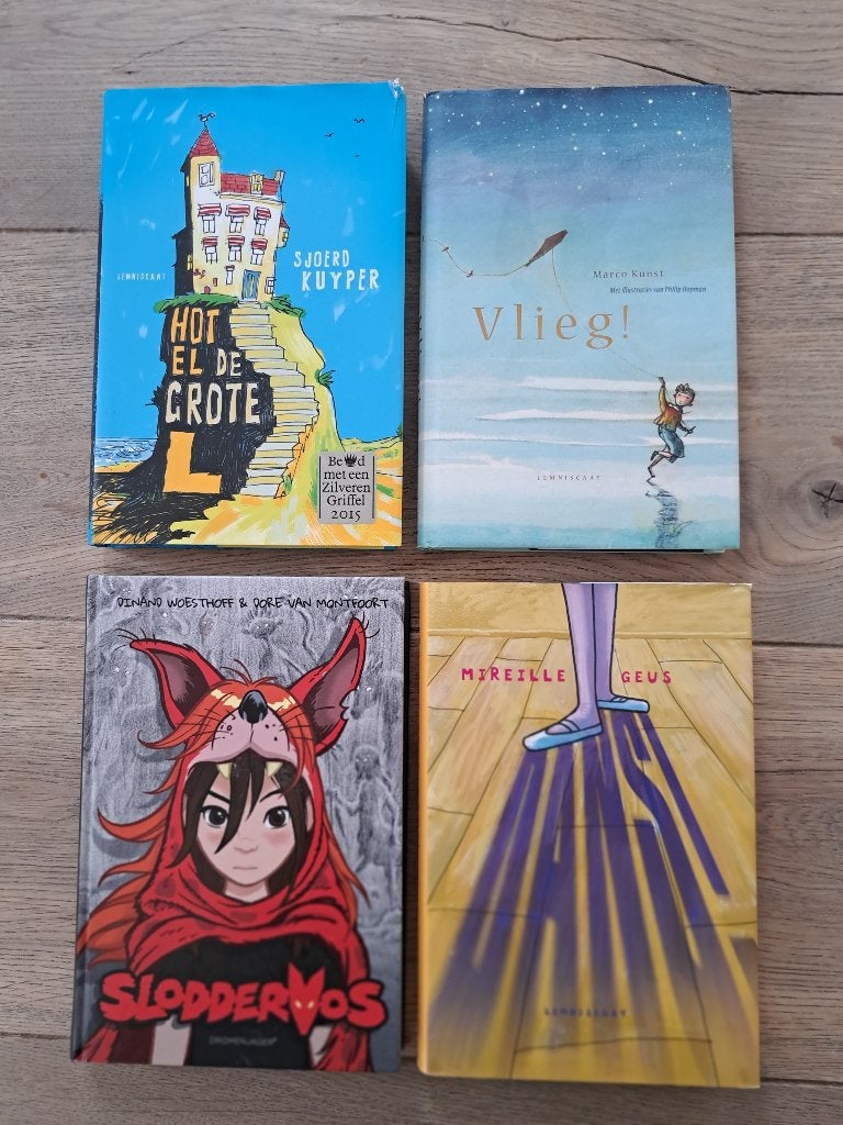 4 leuke kinderboeken, Ophalen of Verzenden, Zo goed als nieuw, Fictie algemeen