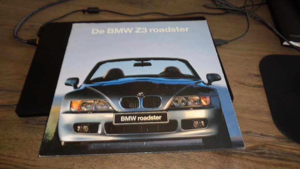 Folder  BMW  Z3  Roadster   1995, Verzenden, Zo goed als nieuw, BMW
