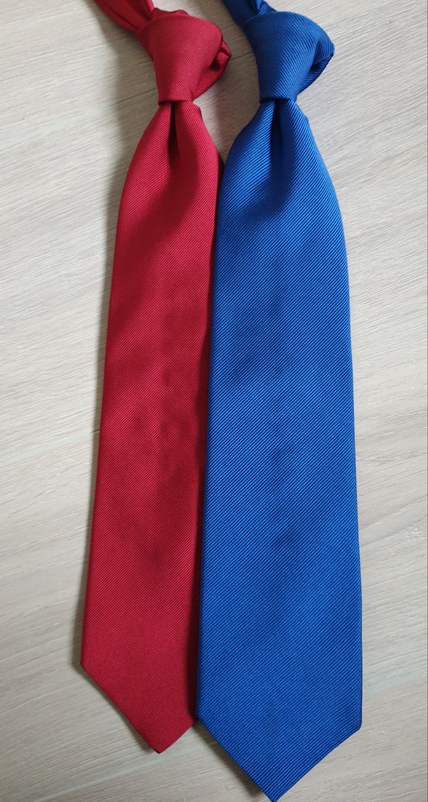 John Edward stropdassen 100% zijde ZGAN €15, Kleding | Heren, Effen, Blauw, John Edward, Ophalen of Verzenden