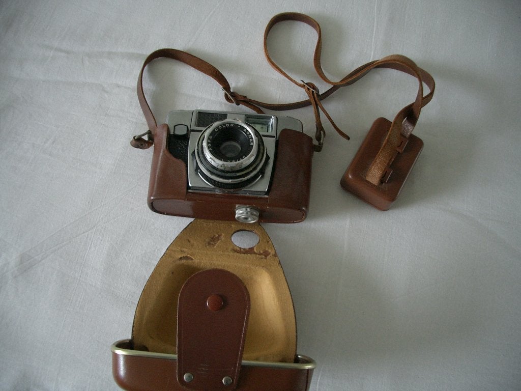 fototoestel camera agfa color agnar foto fotograferen hobby, Audio, Tv en Foto, Fotocamera's Analoog, Ophalen of Verzenden, Gebruikt