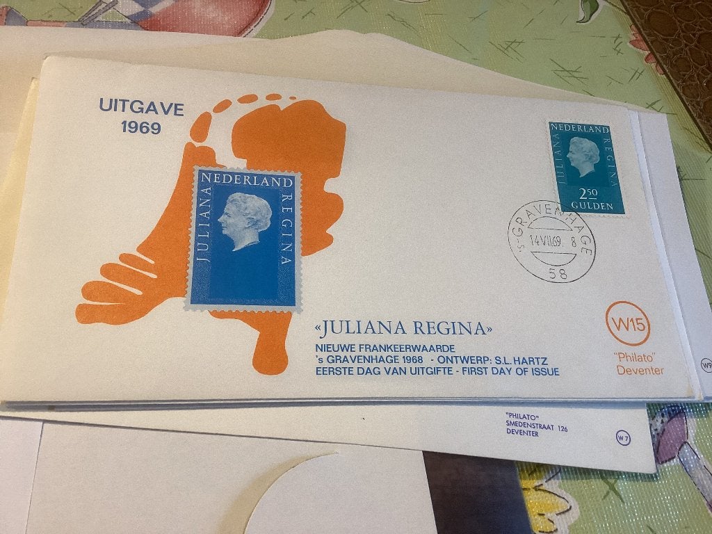 No5124 Philato W15 Heb ook Albums voor fdc diverse merken, Ophalen, Onbeschreven, Nederland