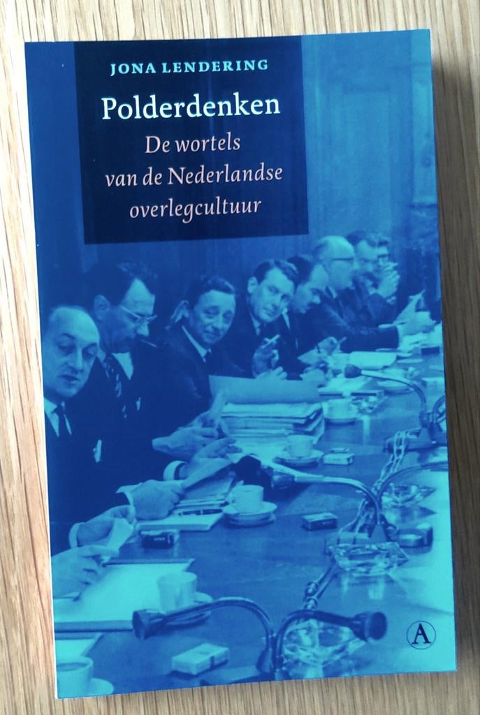 J Lendering Polderdenken. De wortels van onze overlegcultuur, Maatschappij en Samenleving, Ophalen of Verzenden, Zo goed als nieuw