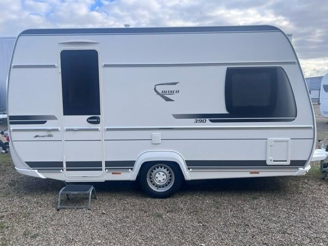 Fendt Bianco 390 FHS 2018 Caravan - In Prijs Verlaagd, Caravans en Kamperen, Koelkast, Omvormbare zithoek, Treinzit, Tot en met 3