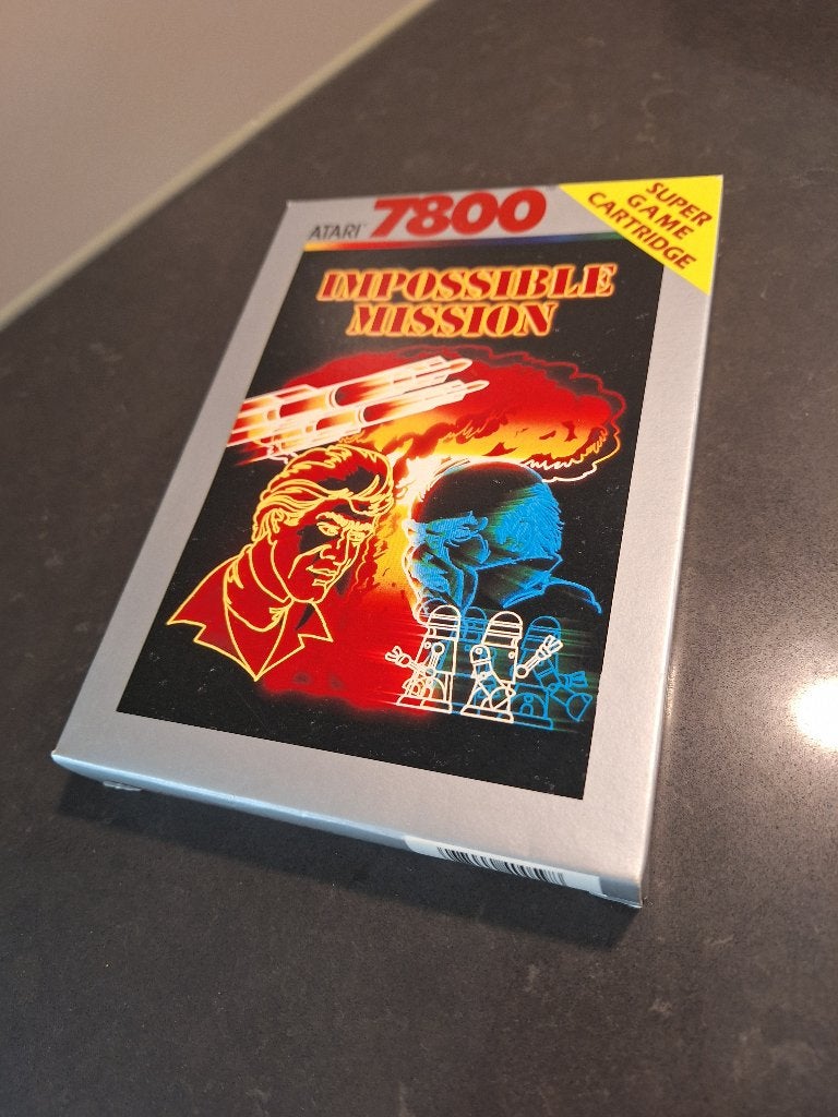Atari 7800 Mission Impossible, Avontuur en Actie, 1 speler, Ophalen of Verzenden, Zo goed als nieuw