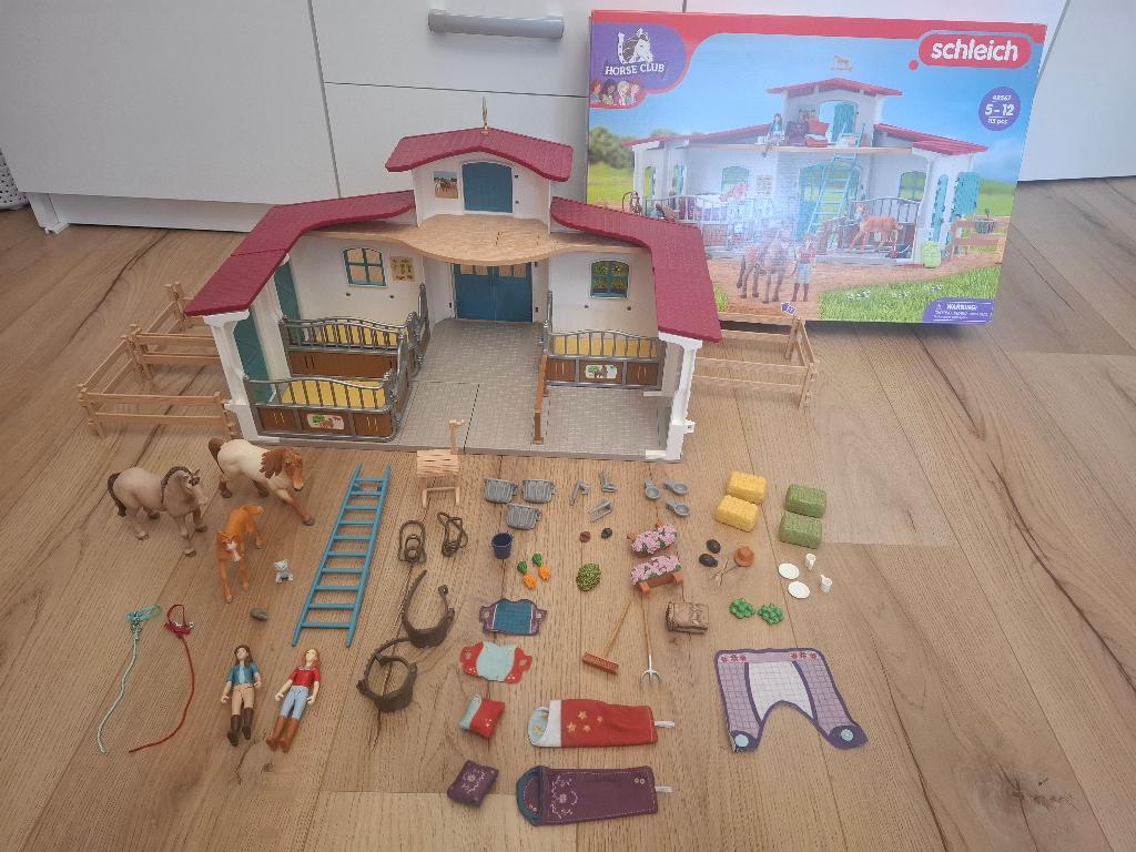 Schleich manege, Verzamelen, Speelgoed, Ophalen, Zo goed als nieuw