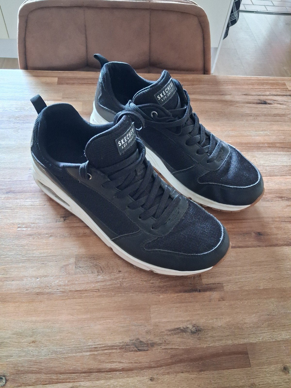 Skechers Uno Maat 42, Skechers, Zwart, Ophalen of Verzenden, Sneakers of Gympen