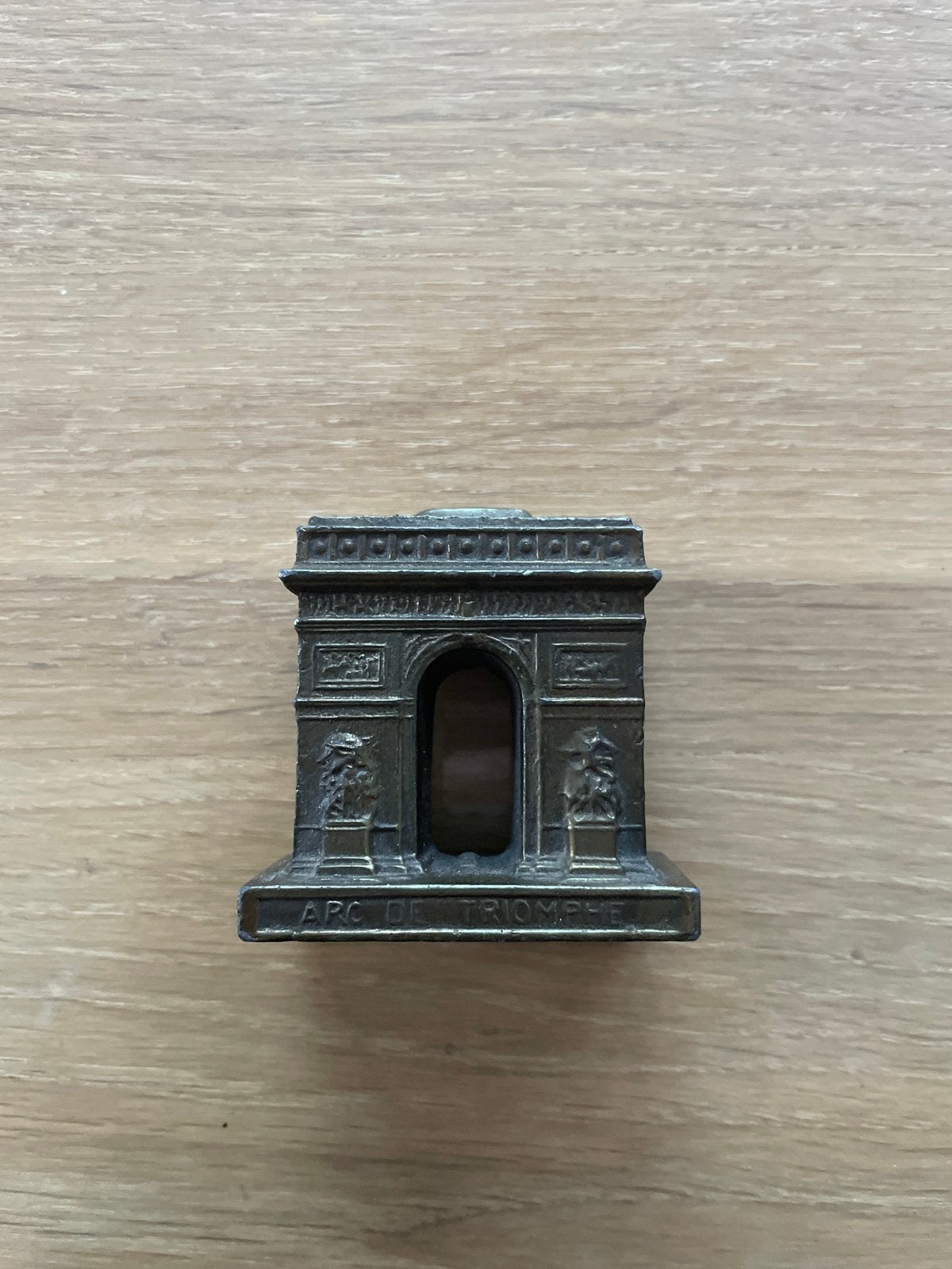 Vintage Arc de Triomphe Parijs, Ophalen of Verzenden, Gebruikt, Overige typen