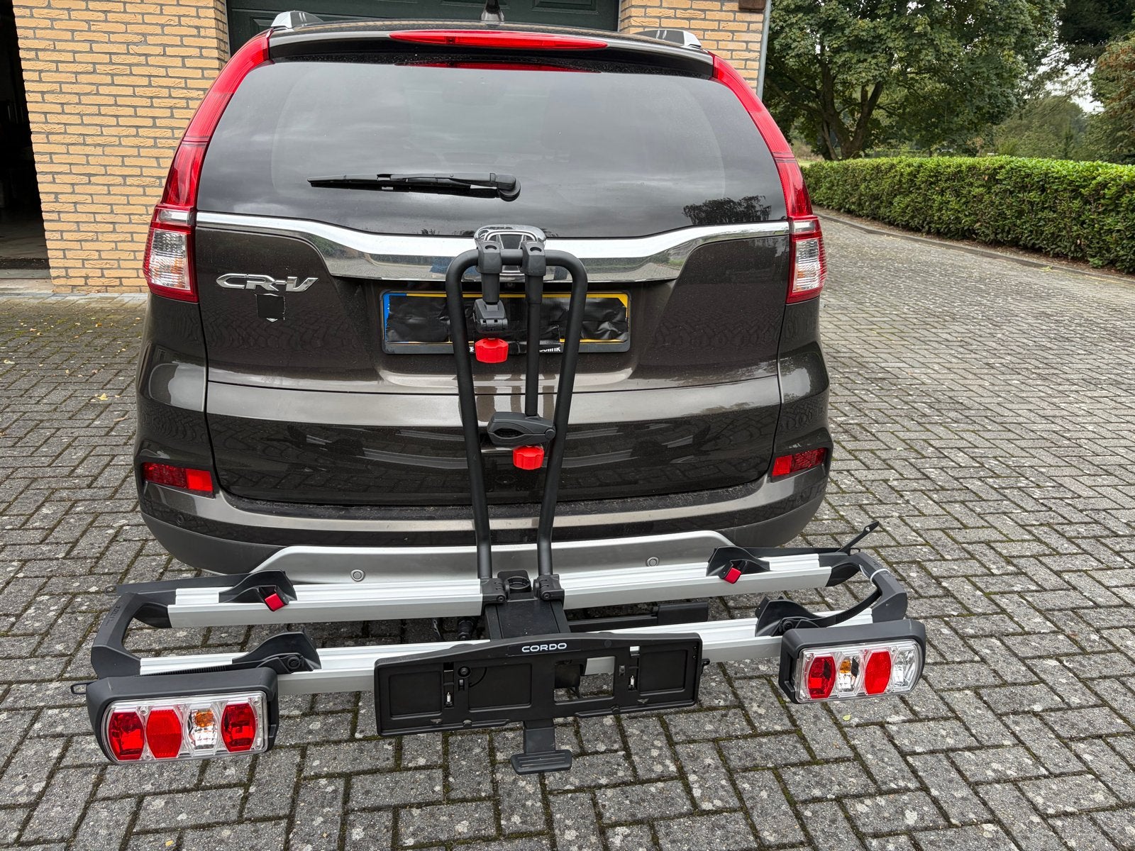 NIEUWE Cordo X2 Trekhaak Fietsendrager voor 2 E-bikes, Ophalen of Verzenden, Zo goed als nieuw, 2 fietsen, Trekhaakdrager