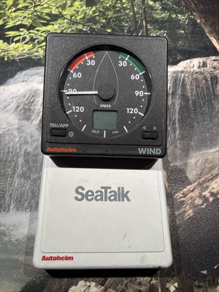 Autohelm ST50 wind 2x / snelheid / diepte, Watersport en Boten, Navigatiemiddelen en Scheepselektronica, Ophalen, Gebruikt, Kabel of Apparatuur