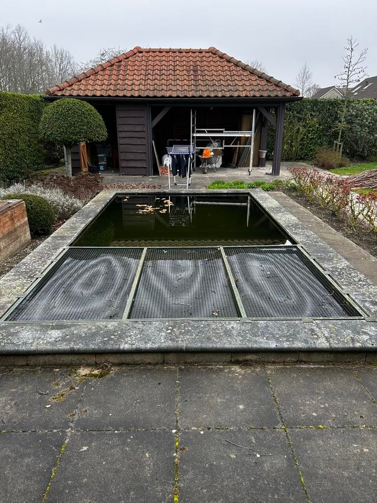 Gaas panelen voor vijver, Ophalen of Verzenden, Gebruikt, Overige typen