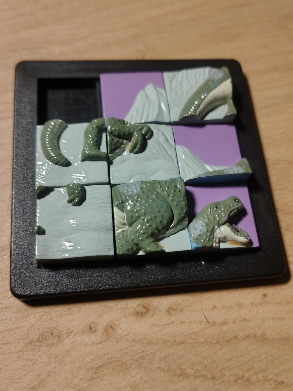 Schuifpuzzel Dinosaurus, Ophalen of Verzenden, Minder dan 500 stukjes, Nieuw, Rubik's of 3D-puzzel
