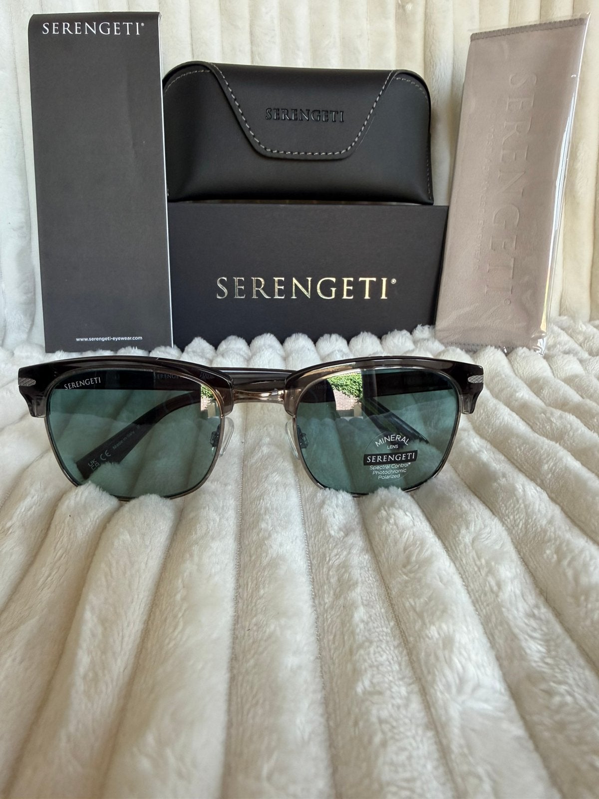 Serengeti Ryan SS746003 incl garantie en btw-factuur, Zonnebril, Verzenden, Nieuw, Nvt