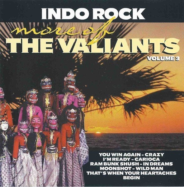 Indo Rock C.D. : the Valiants - More of ... volume 3, Rock, Gebruikt, Inclusief doosje, Ophalen of Verzenden