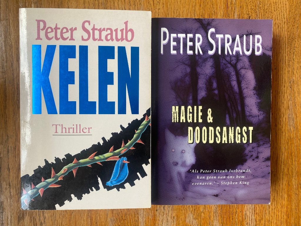 Peter Straub - 2 boeken (set prijs €3,00), Ophalen of Verzenden, Gelezen, Peter Straub, Nederland