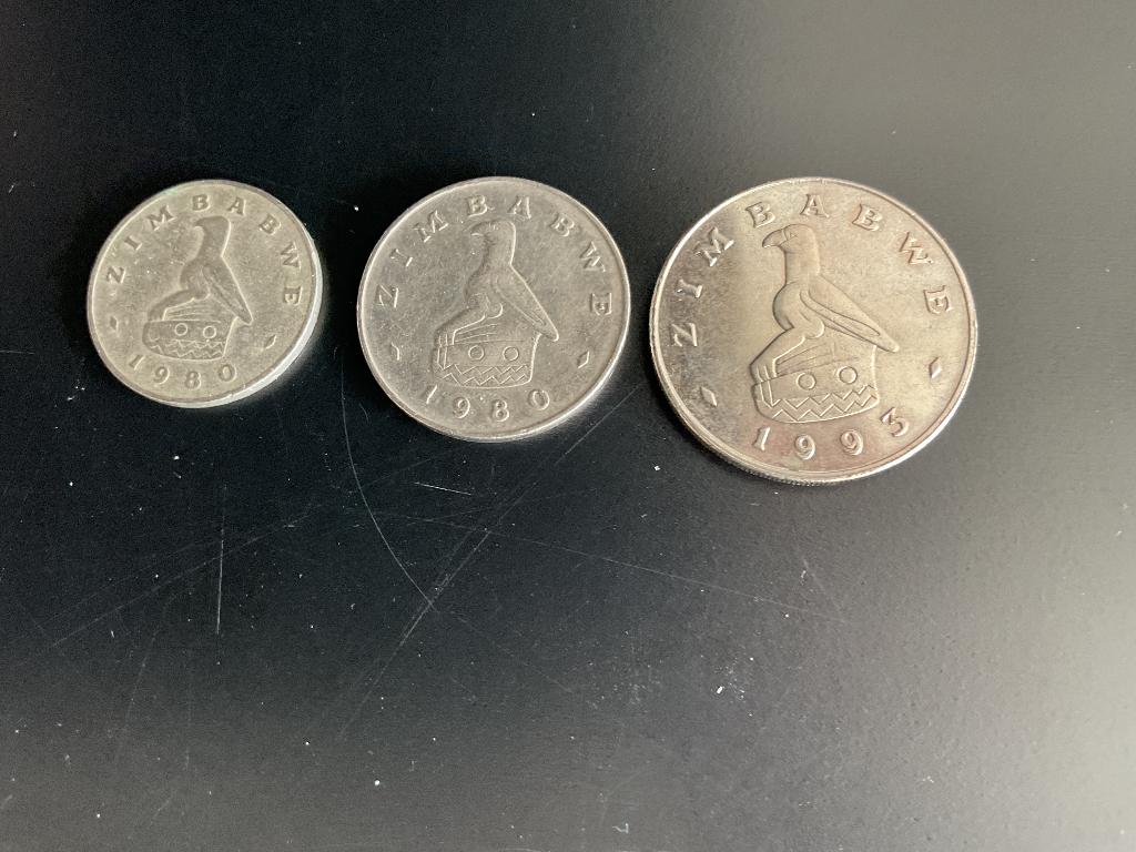 Munten Zimbabwe, Postzegels en Munten, Munten | Afrika, Ophalen of Verzenden, Zimbabwe, Setje