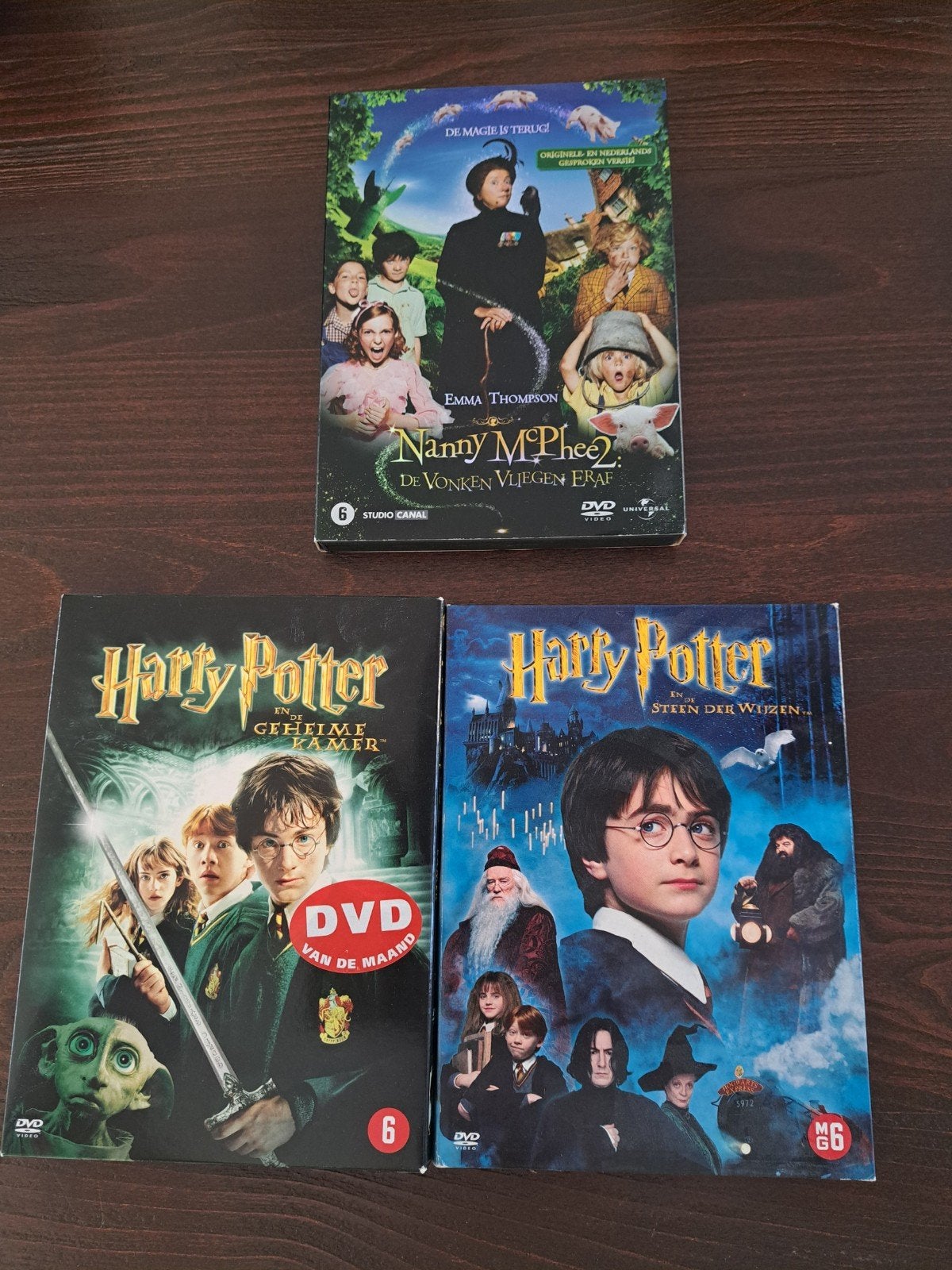 heel veel dvd's van Harry Potter tot Casper het spookje, Alle leeftijden, Verzenden, Zo goed als nieuw