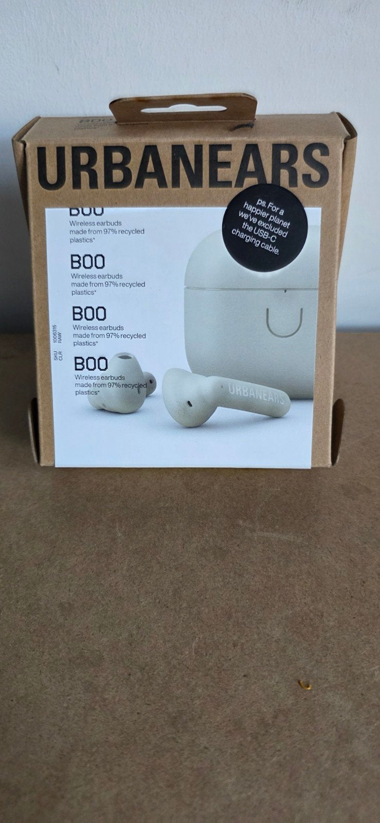 Urbanears Boo oordopjes - Wit - Zo goed als nieuw, Ophalen of Verzenden, Zo goed als nieuw, Bluetooth