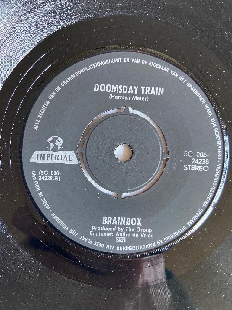 brainbox - good morning, day, 7 inch, Single, Ophalen of Verzenden, Zo goed als nieuw