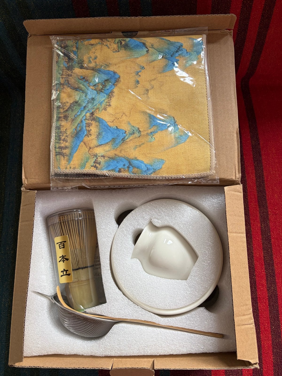 Complete Matcha Theeset - Nieuw in doos, Huis en Inrichting, Overige typen, Nieuw, Ophalen of Verzenden, Steen/keramiek