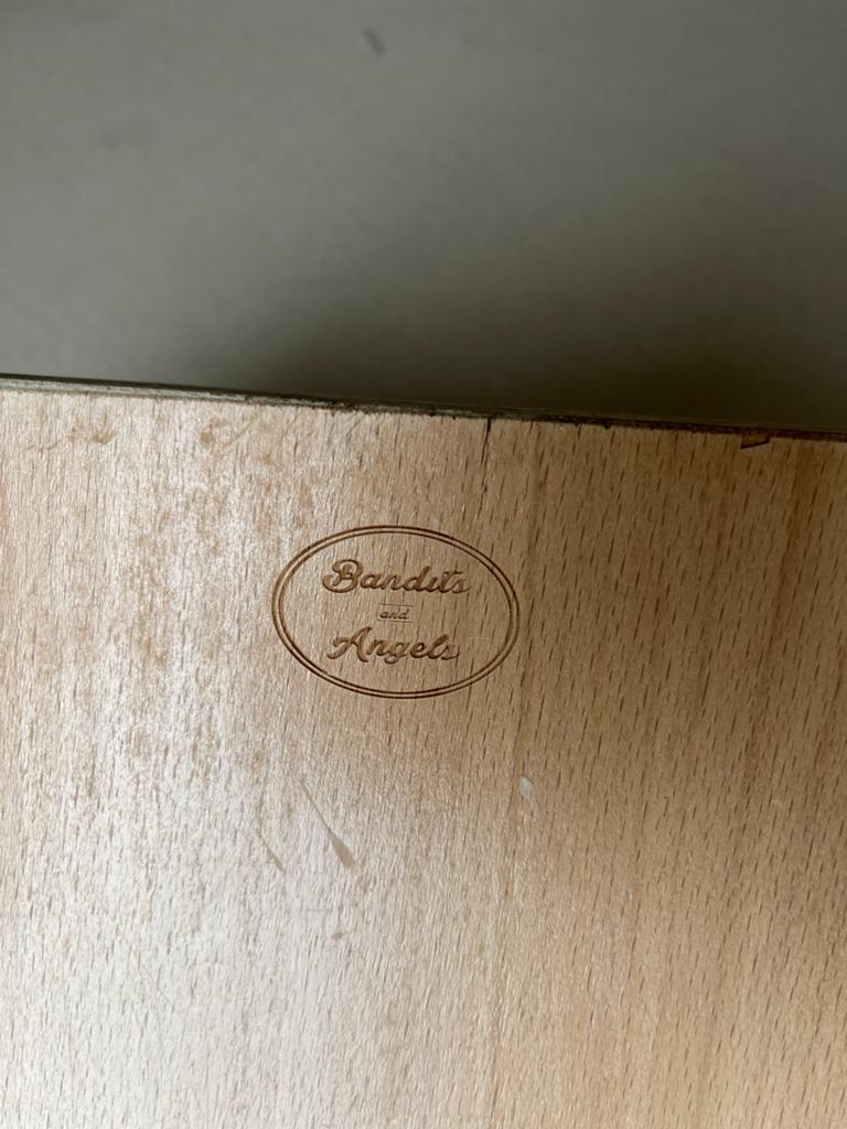 Bandits and Angels Wobbelboard - Houten Balansbord, Kinderen en Baby's, Speelgoed | Houten speelgoed, Ophalen, Gebruikt, Rij- of Hobbelspeelgoed
