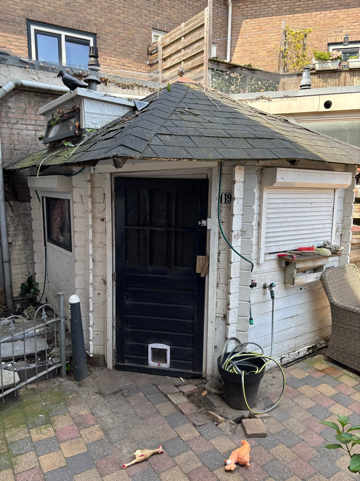 Compact Tuinhuis - Ideaal voor Opslag of Kleine Werkplek, Gebruikt, Tuinhuis, Minder dan 200 cm, 1 raam