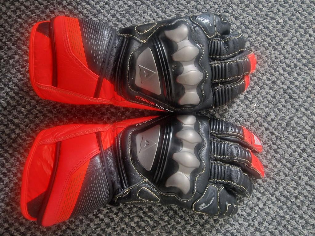 Dainese Metal Full 7 handschoenen oranje maat M, Ophalen of Verzenden