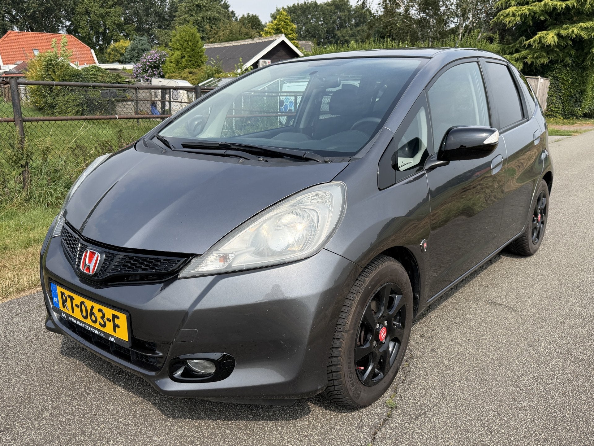 Honda Jazz 1.4 Comfort Plus ECC/CRUISE/LMV/ 109.000km!, Voorwielaandrijving, Euro 5, Zwart, 4 cilinders