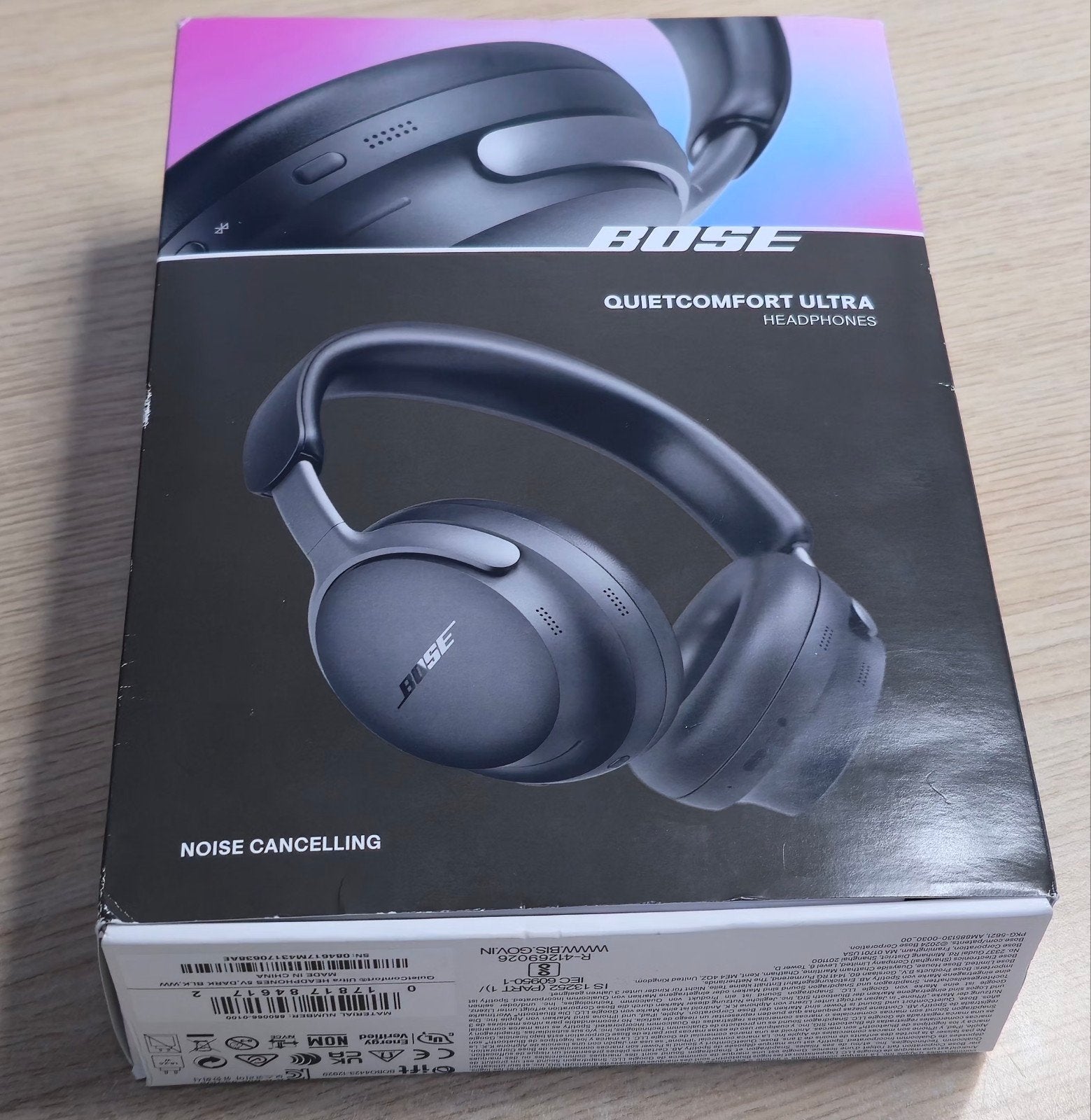 Bose QuietComfort Ultra Headphones - Zo goed als nieuw, Audio, Tv en Foto, Koptelefoons, On-ear, Ophalen of Verzenden, Bose, Zwart