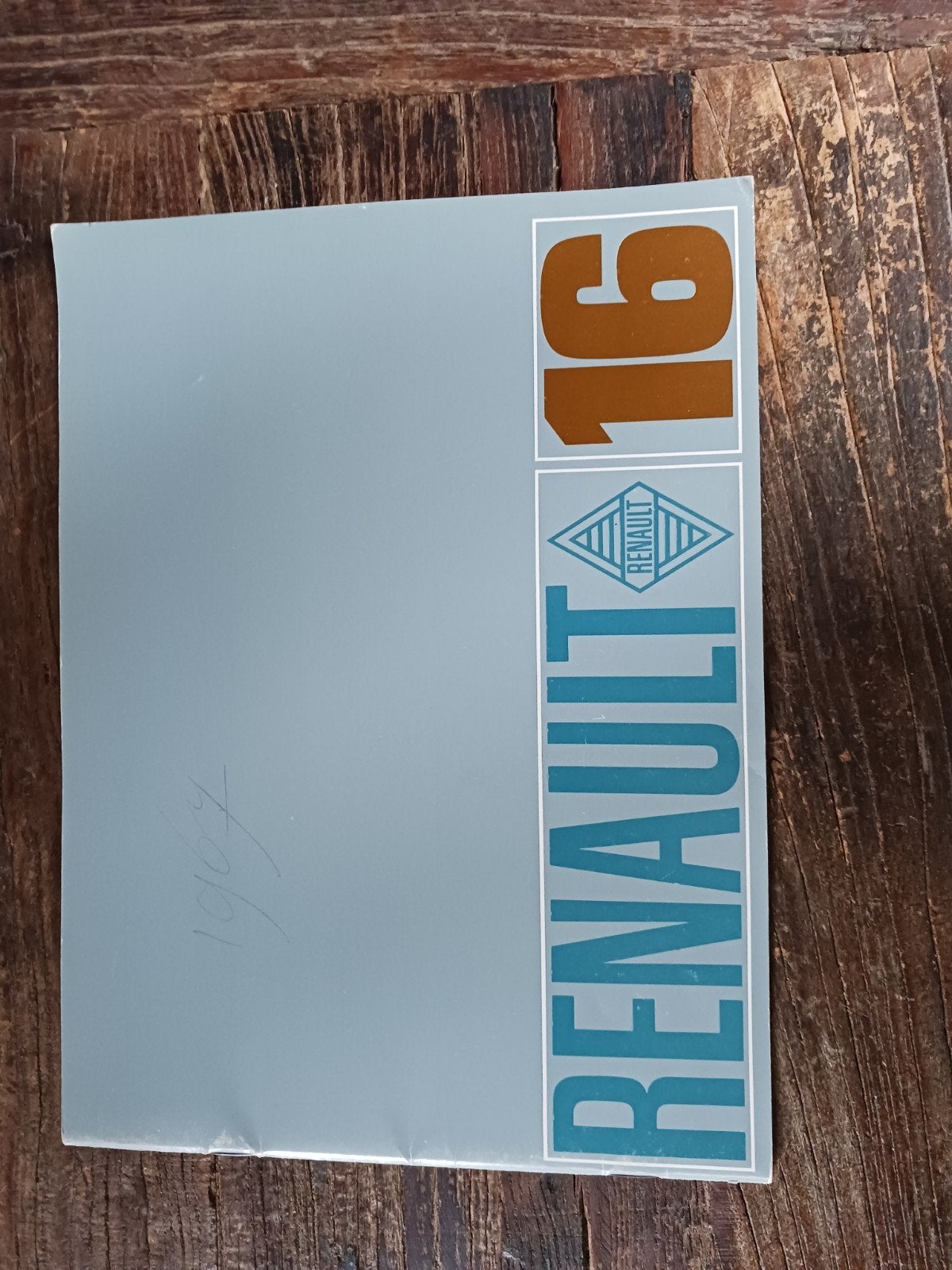 Renault 16 folder 1968, Ophalen of Verzenden, Gelezen, Renault